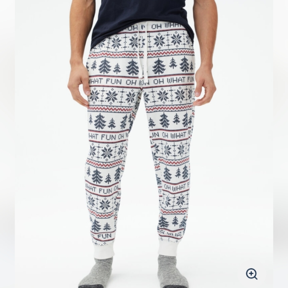 Aeropostale's Oh What Fun Fair Isle Sleep Jogger
